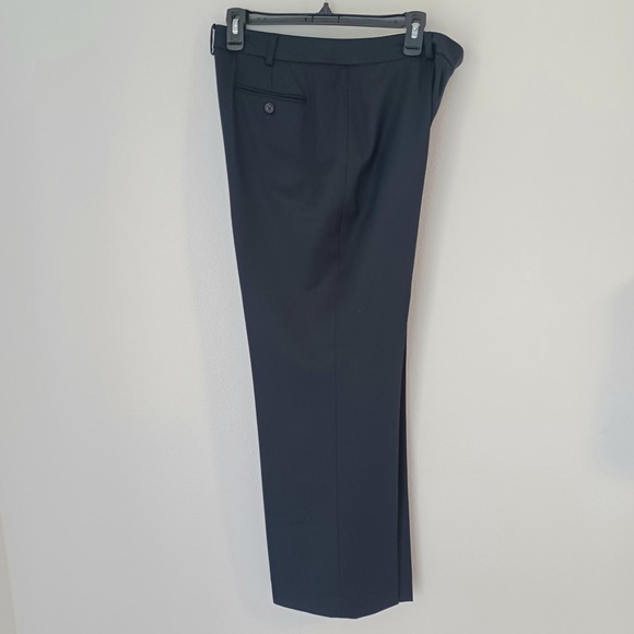 Brooks Brothers Caroline Fit Navy Blue 100% Wool Dress Pants Trousers Womens 12 - Picture 8 of 10